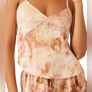 FREE PEOPLE NWT moonbeam satin shirt